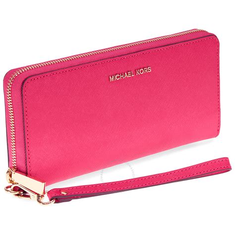 michael kors id case wallet|Michael Kors jet wallet pink.